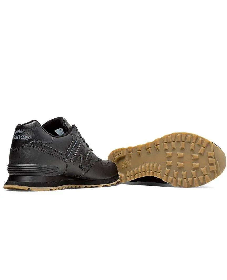 574 Leather Black