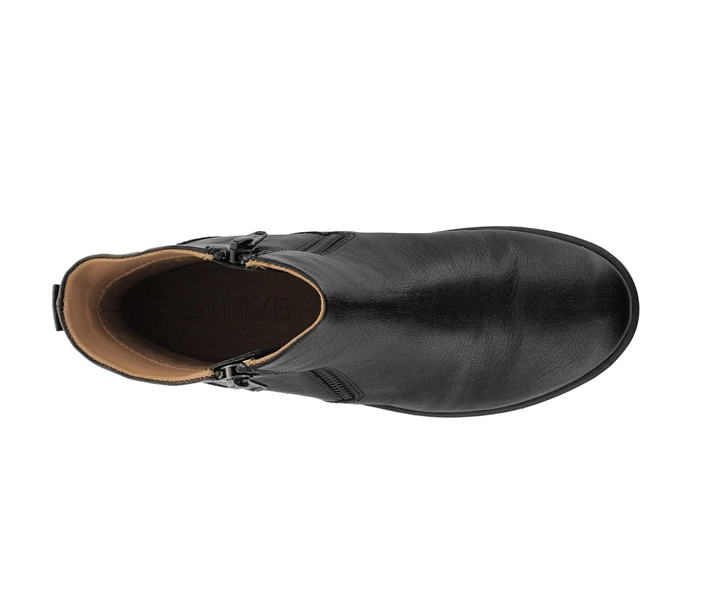 Bamford Walking Boot in Black Leather CLOSEOUTS