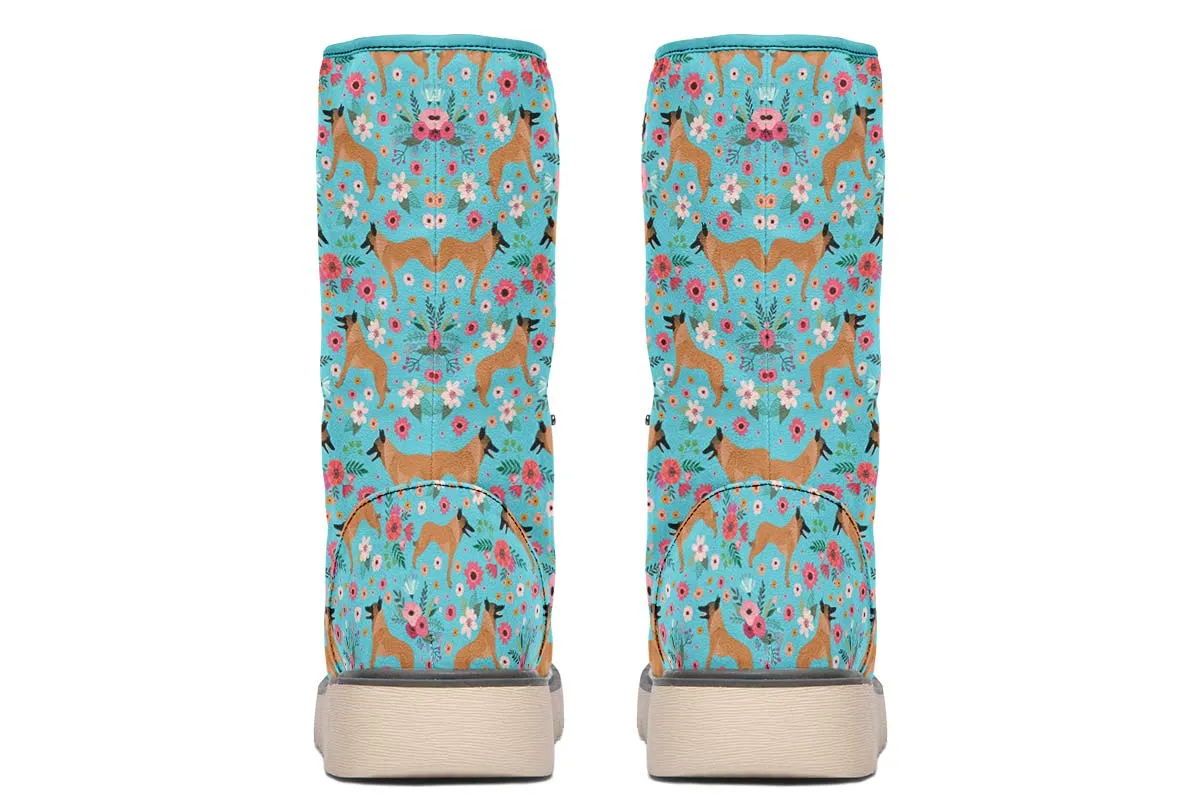 Belgian Malinois Flower Polar Vibe Boots