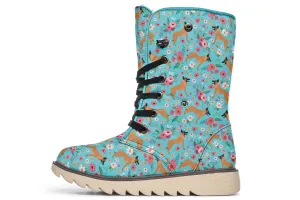 Belgian Malinois Flower Polar Vibe Boots