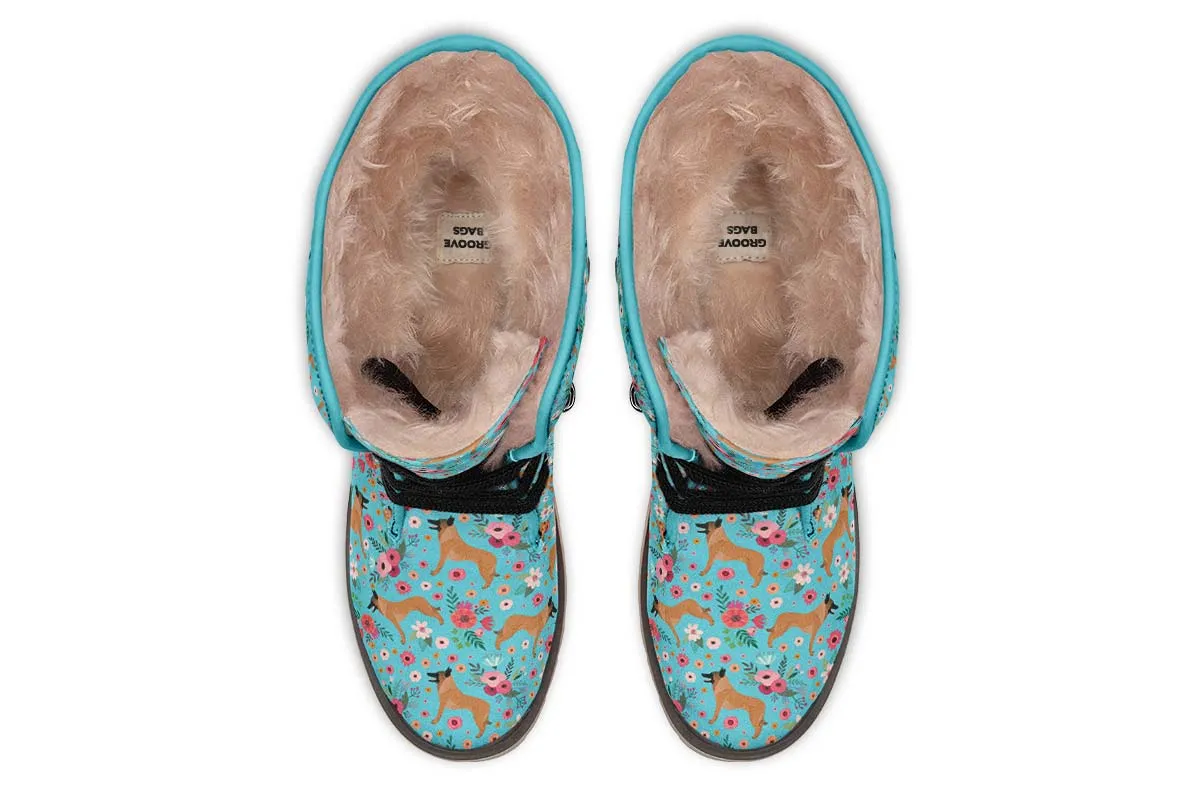 Belgian Malinois Flower Polar Vibe Boots