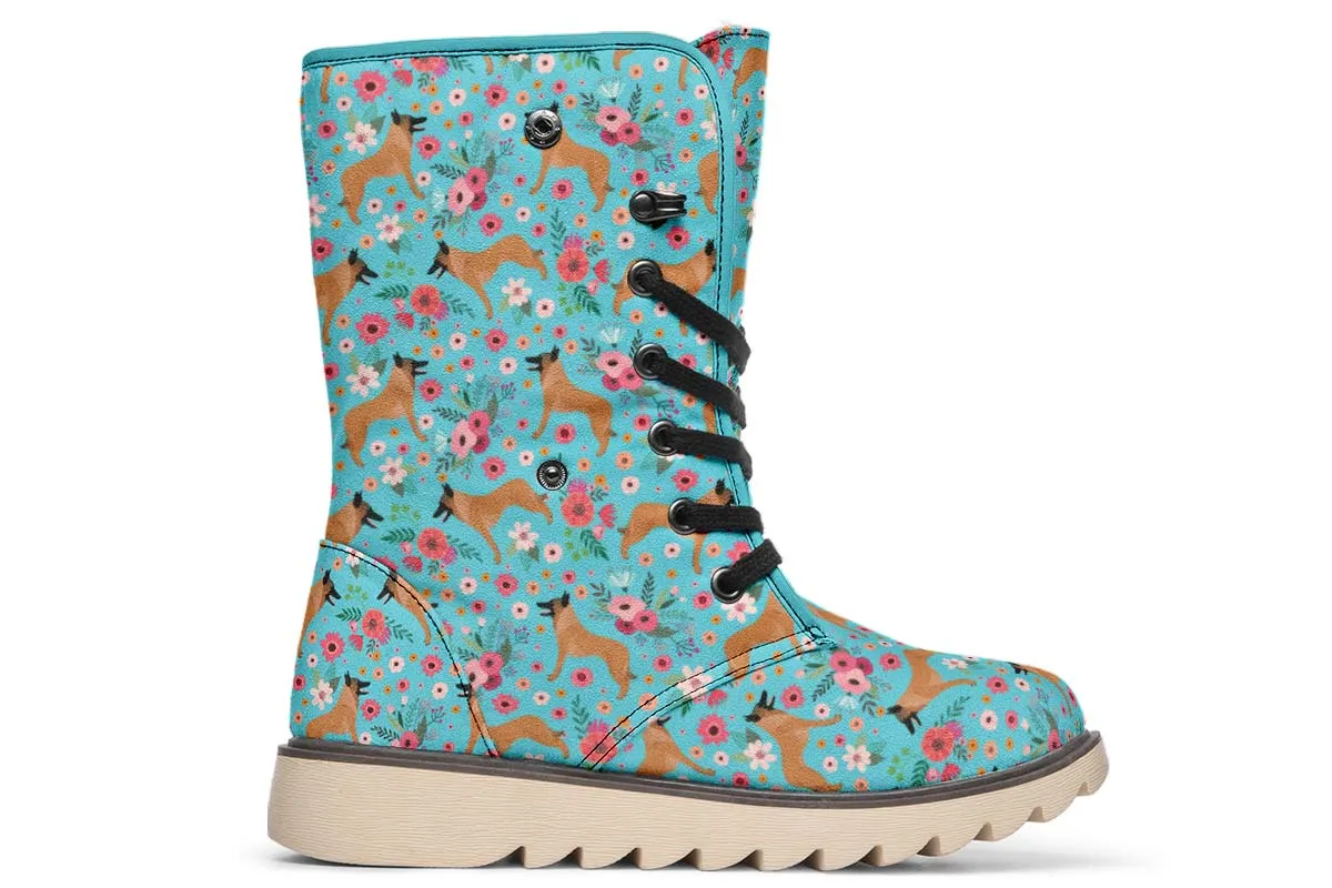 Belgian Malinois Flower Polar Vibe Boots