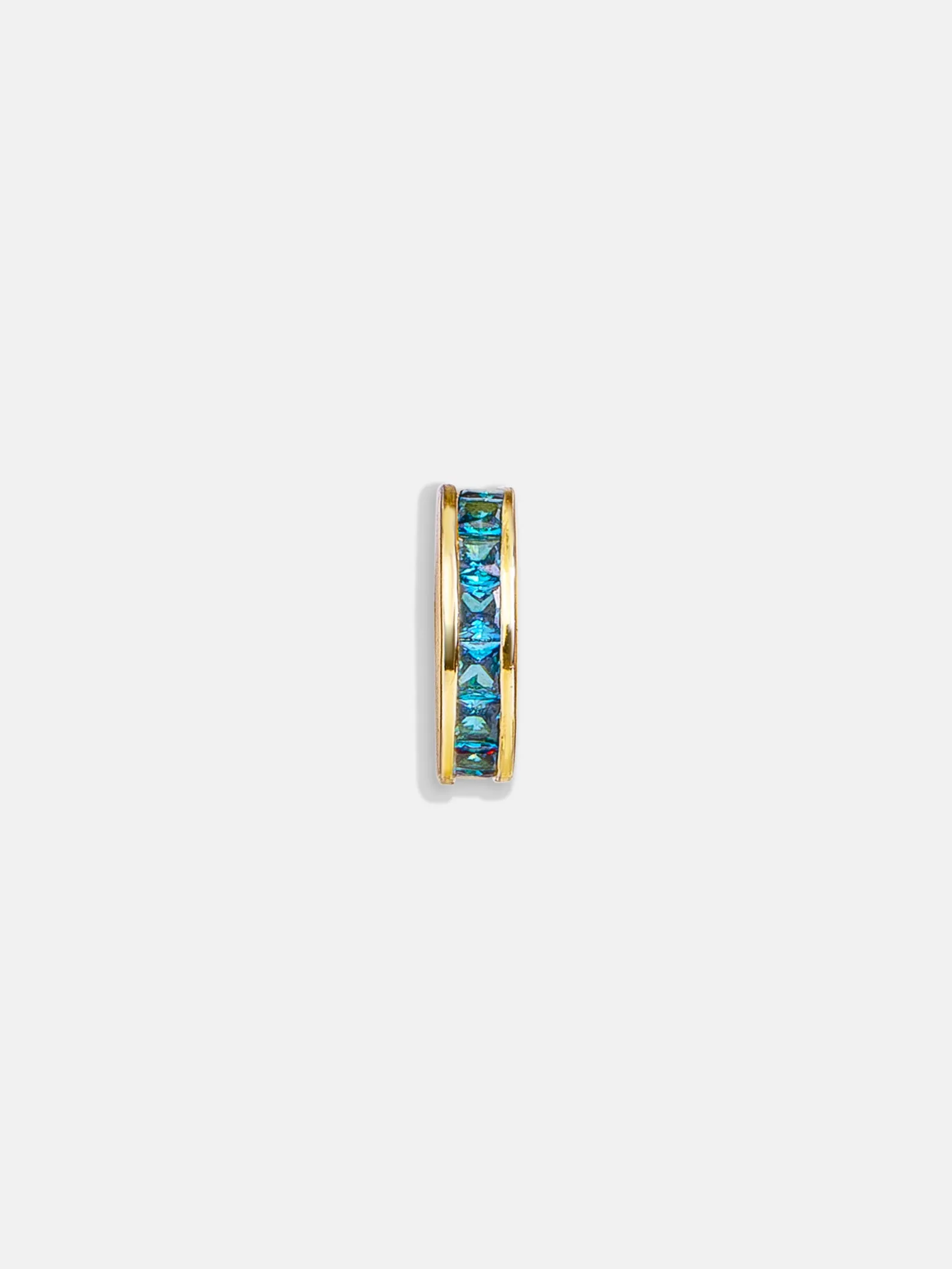 Birthstone Charm Bead - Blue Zircon