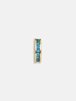 Birthstone Charm Bead - Blue Zircon
