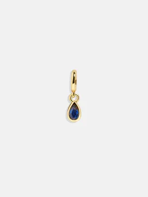 Birthstone Cluster Charm - Sapphire