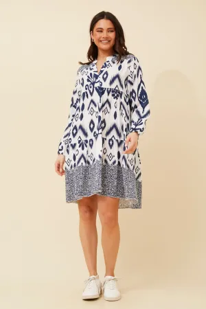BLUBELL BOHO TIERED SHORT DRESS