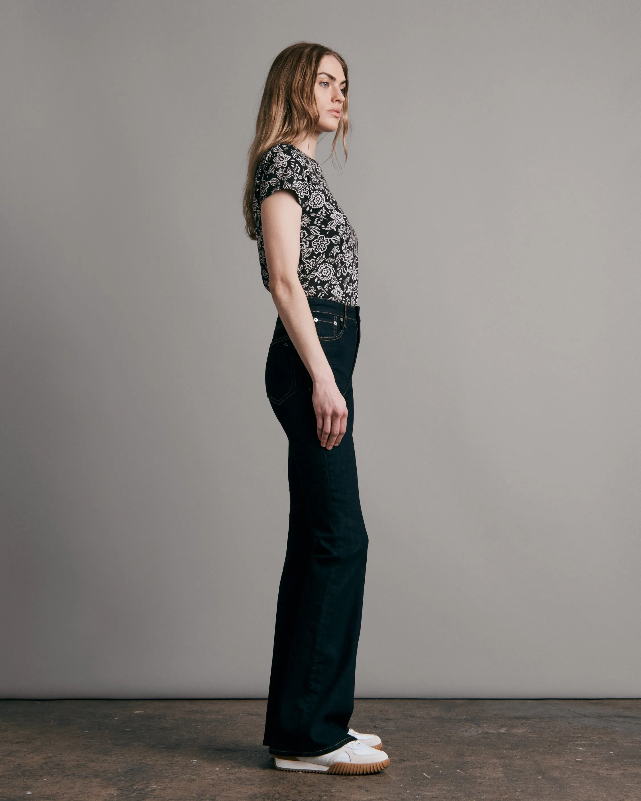 Casey High-Rise Flare Jeans