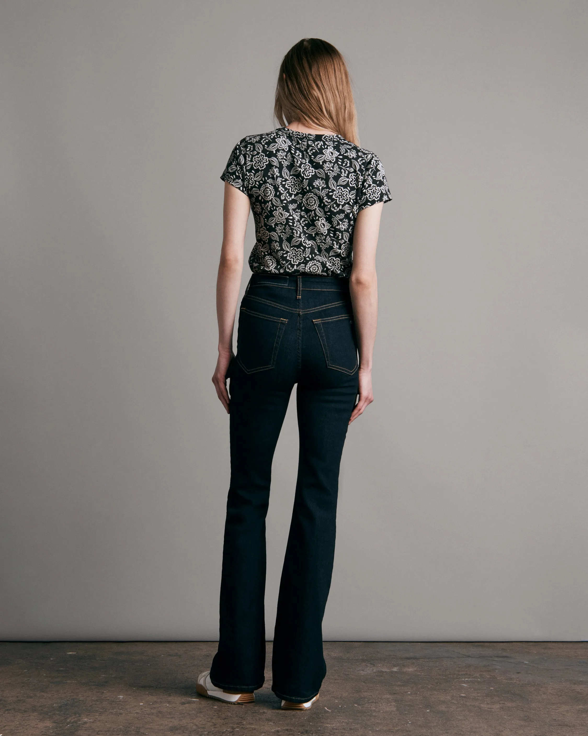 Casey High-Rise Flare Jeans