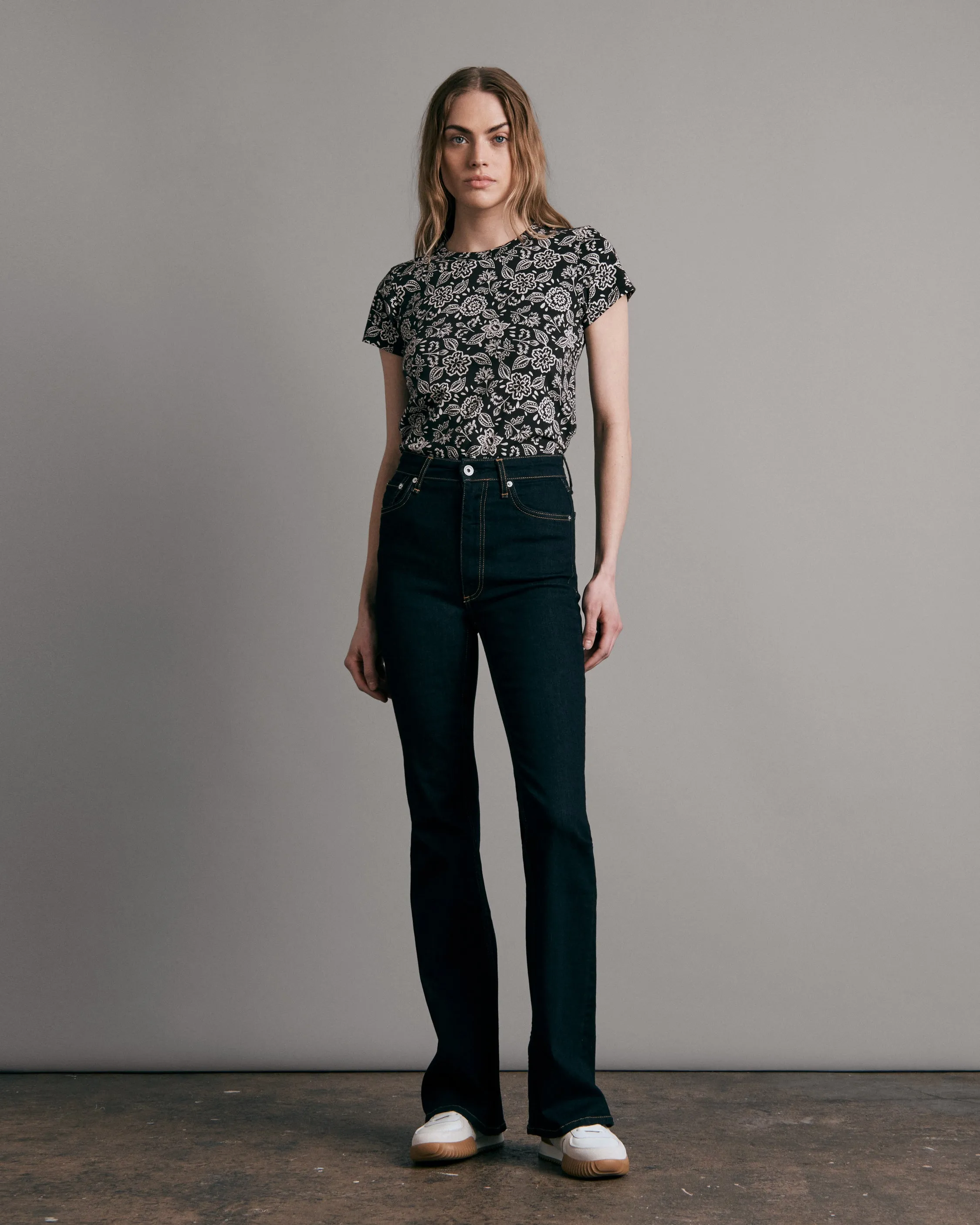 Casey High-Rise Flare Jeans