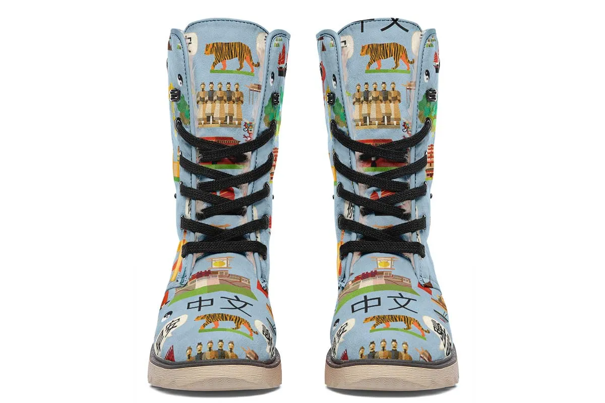 Chinese Language Polar Vibe Boots