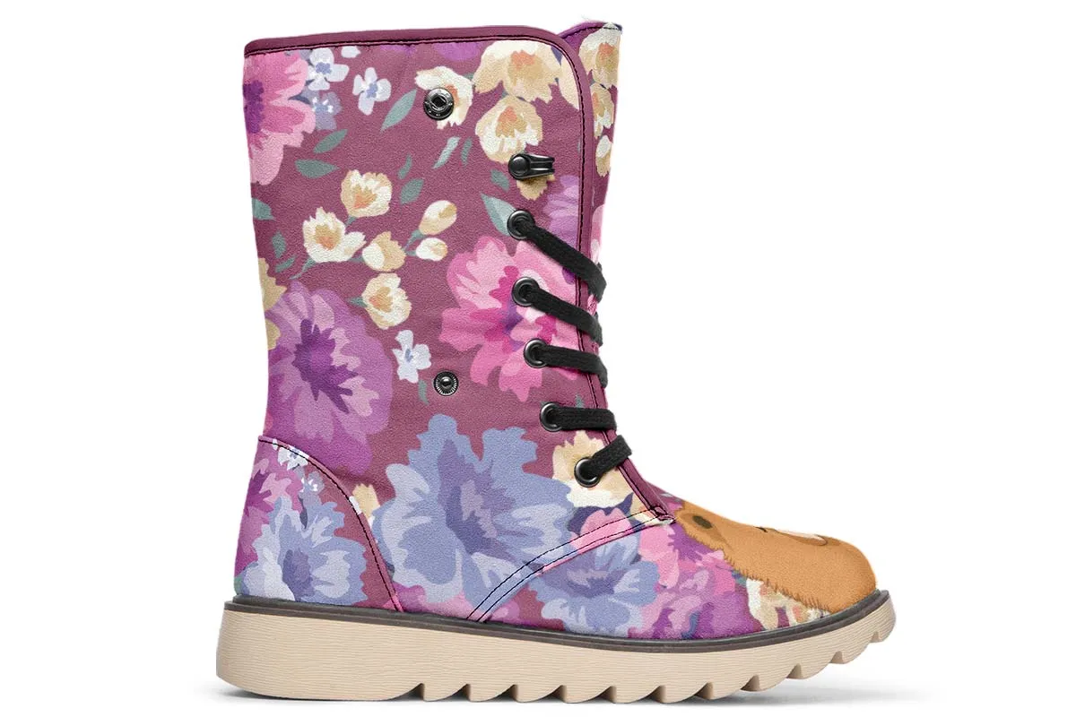 Chow Chow Dog Portrait Polar Vibe Boots