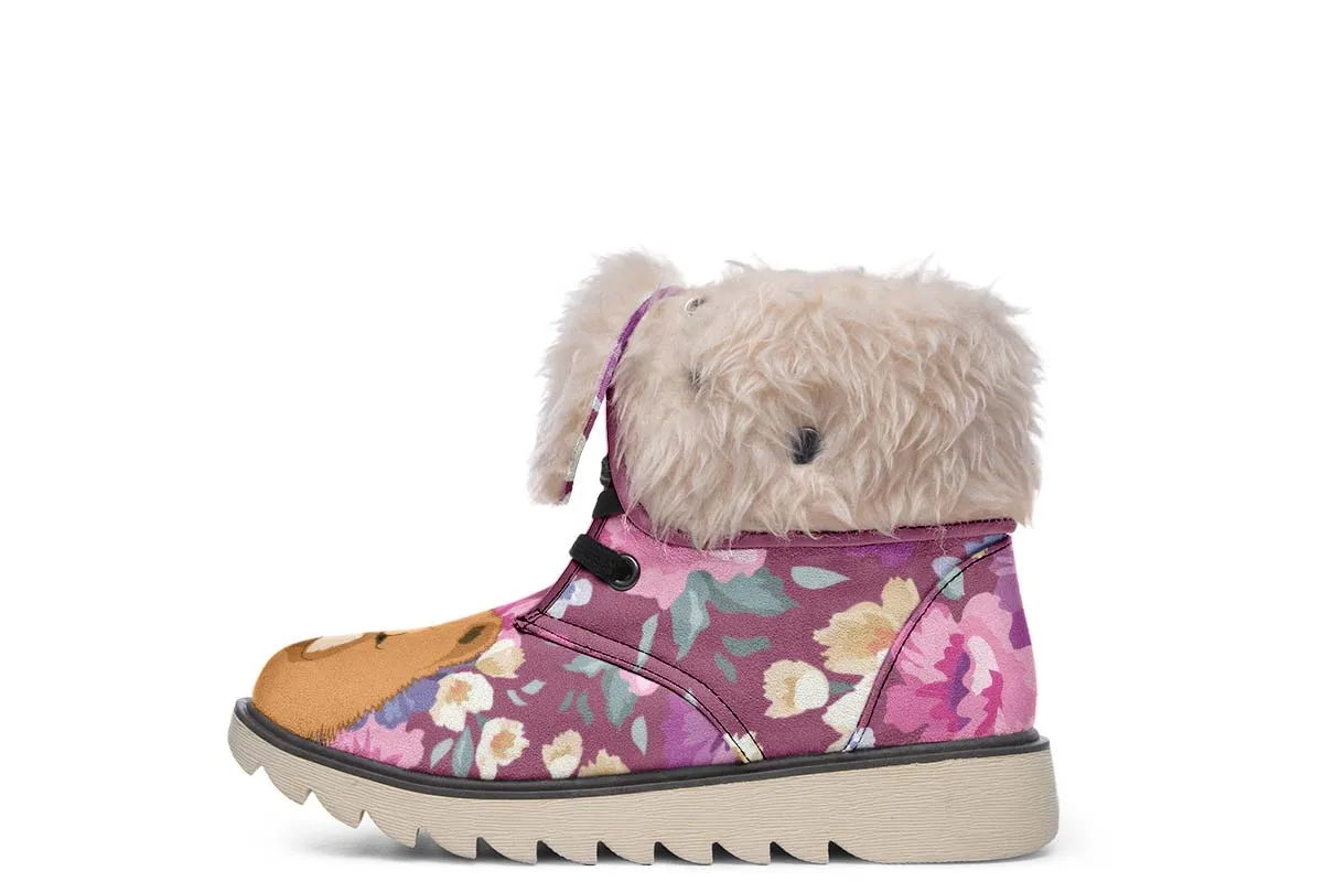 Chow Chow Dog Portrait Polar Vibe Boots