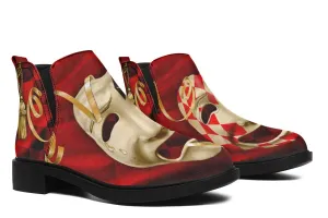 Comedyand Tragedy Neat Vibe Boots