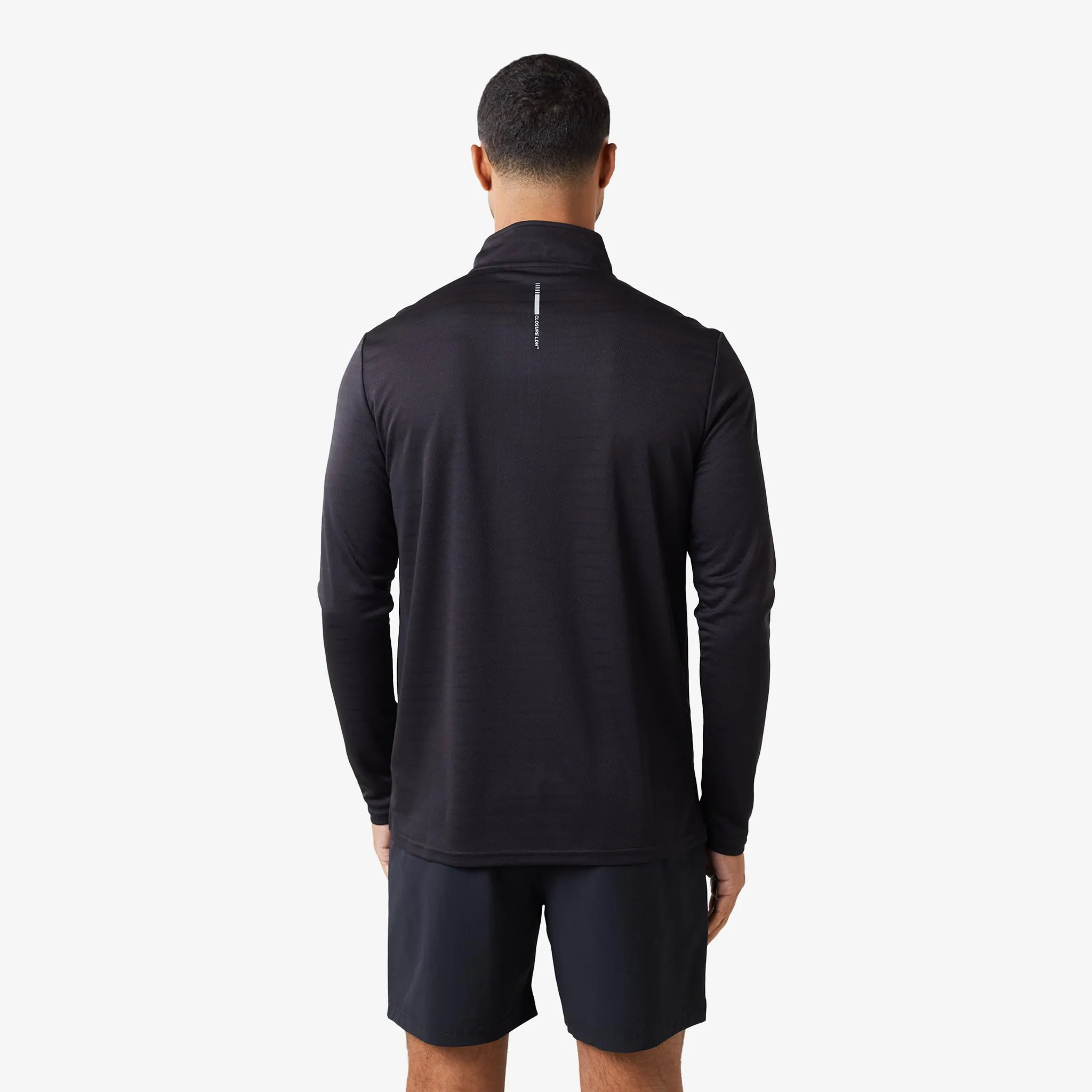 Core 1/4 Zip Performance Top | Black
