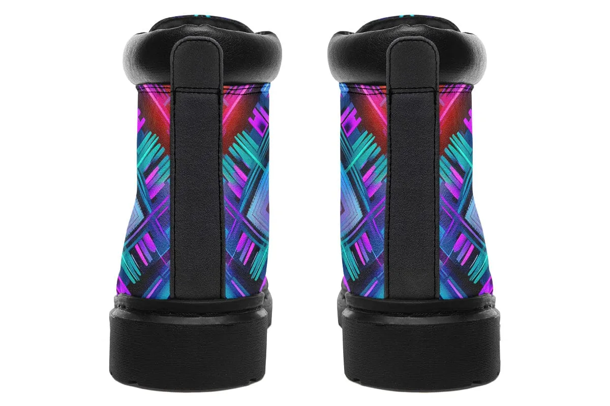 Cyan Convergence Classic Vibe Boots