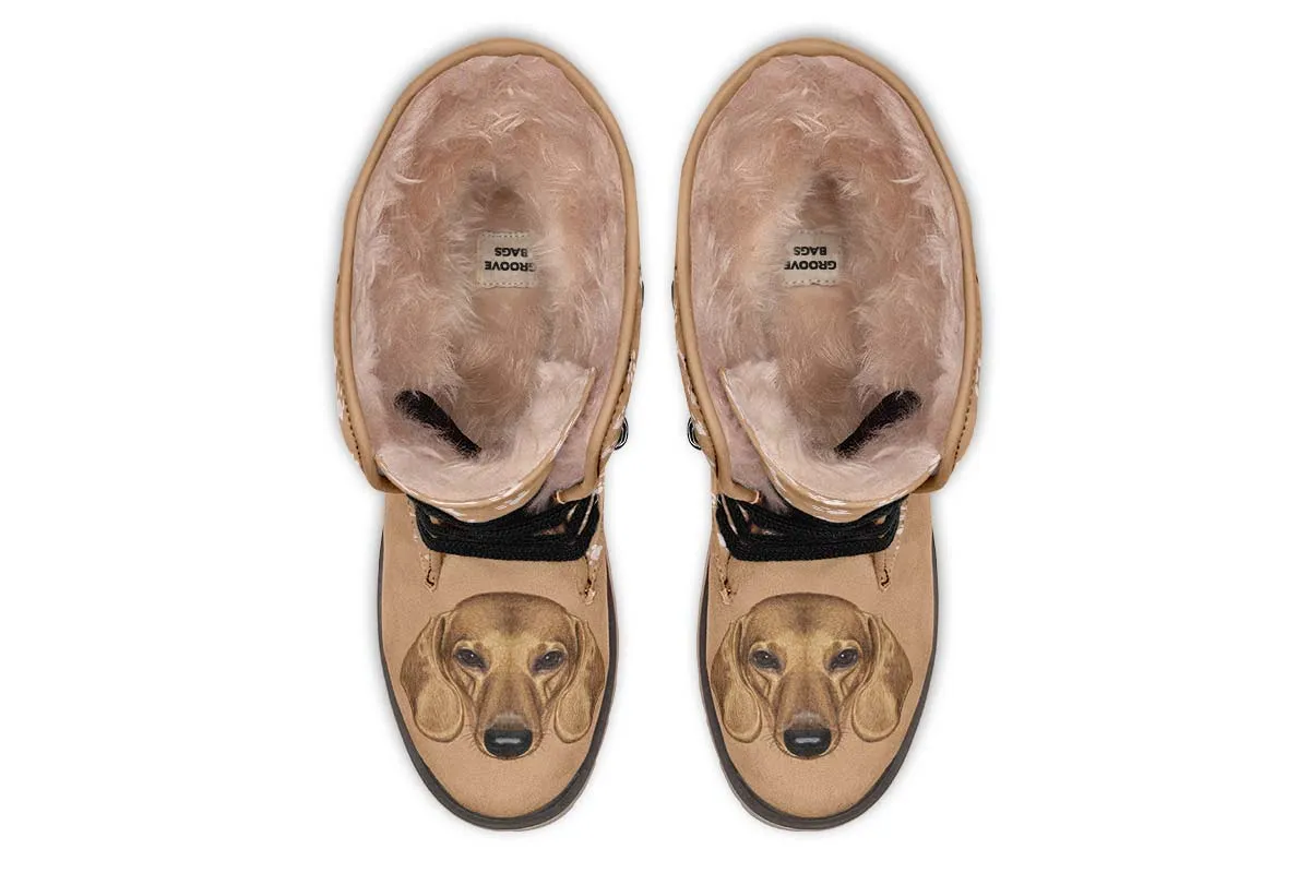 Dachshund Puppy Polar Vibe Boots