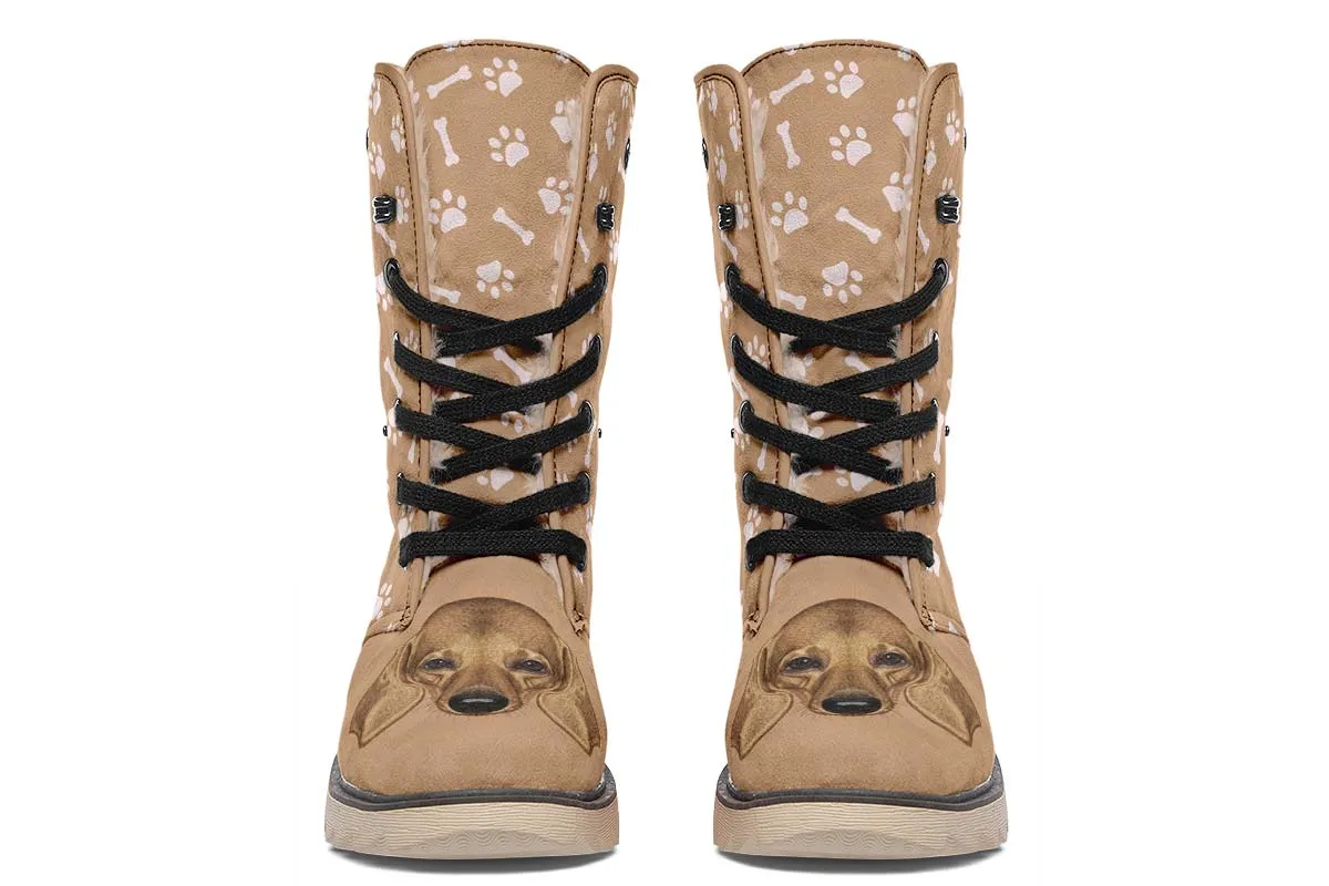 Dachshund Puppy Polar Vibe Boots
