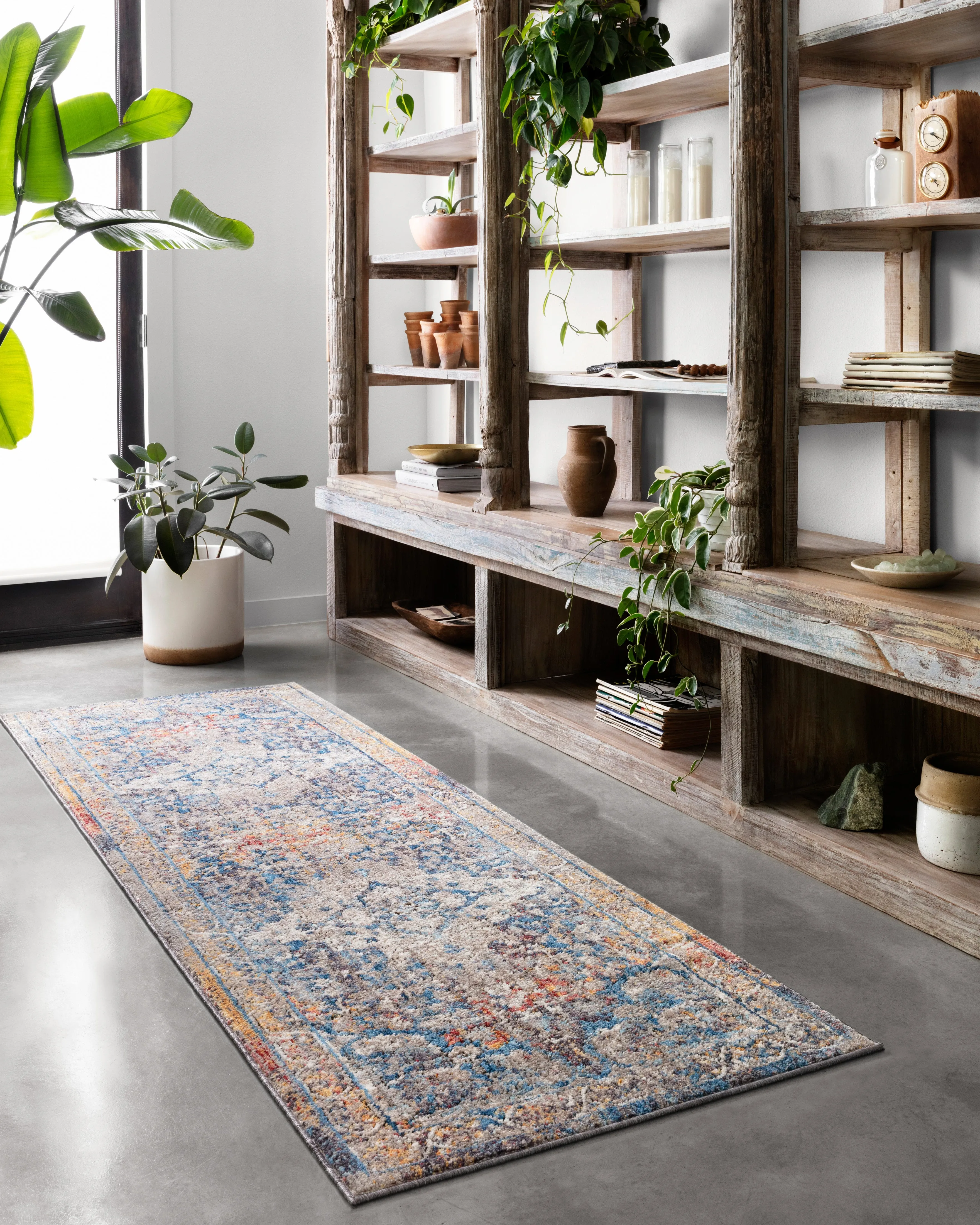 Dante Rug in Multi & Stone