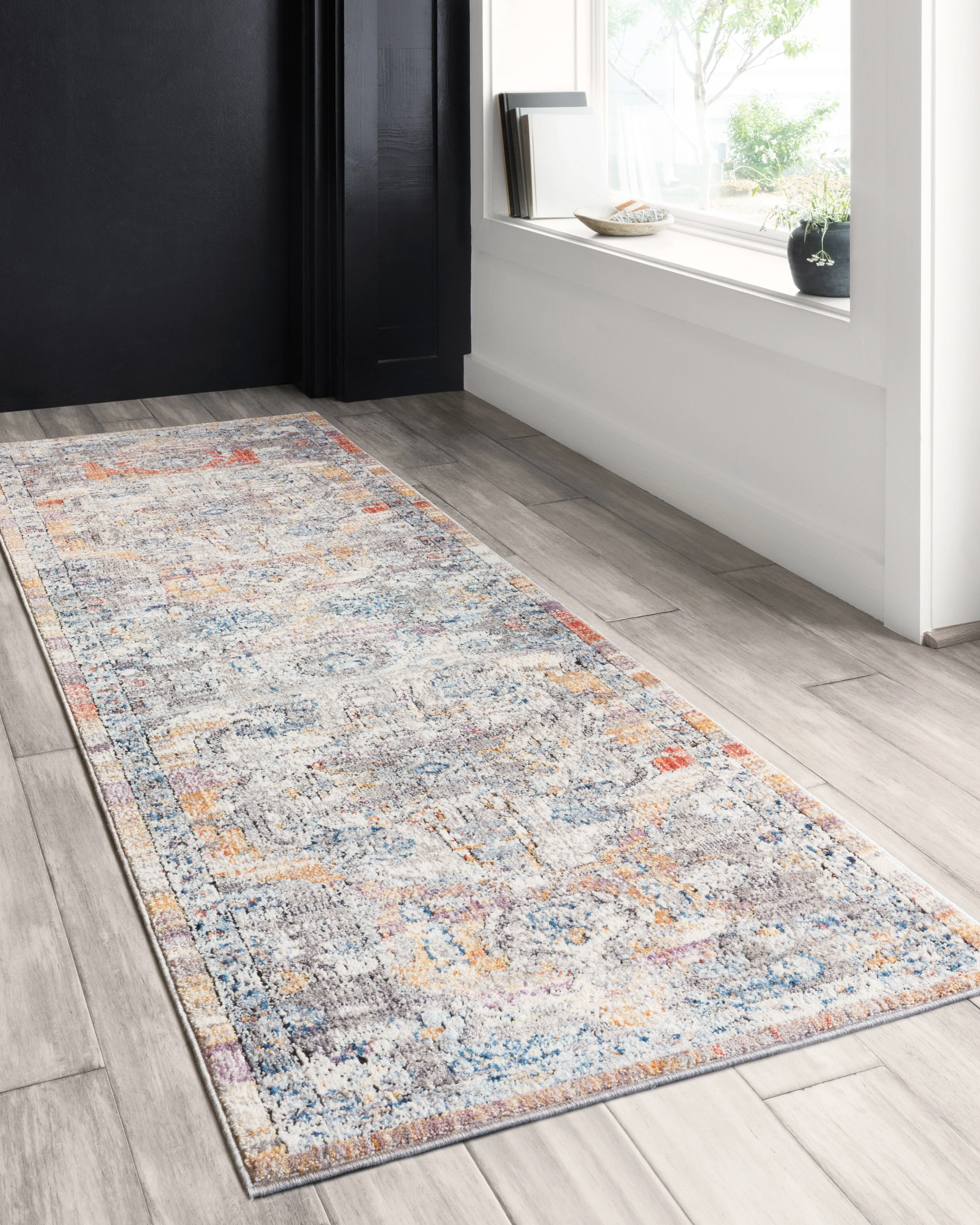 Dante Rug in Natural & Sunrise