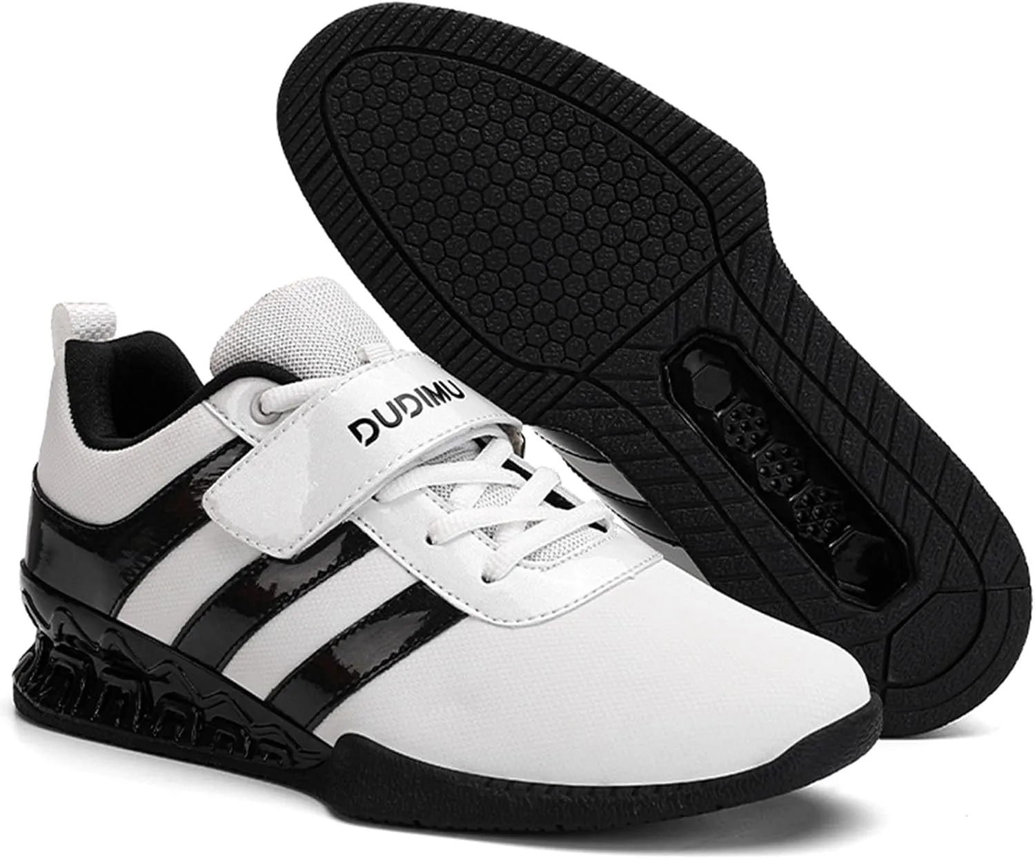 Deadlift Shoes for Mens Weightlifting Fitness Cross-Trainer Anti-Slip for Heavy Lifting Weight Training Gym Training