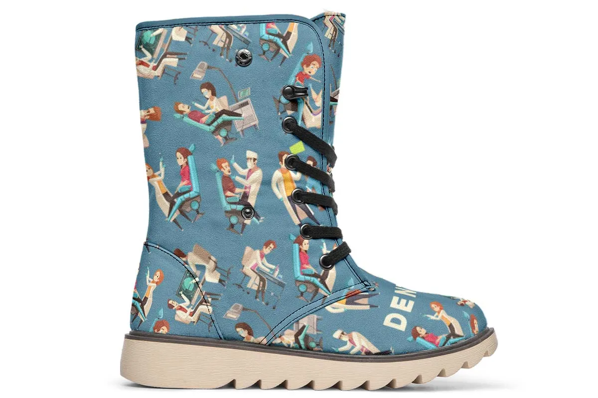 Dentistry Pattern Polar Vibe Boots