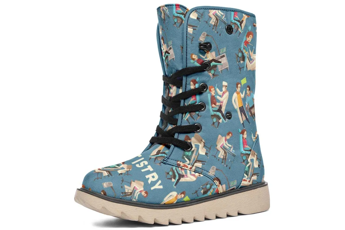 Dentistry Pattern Polar Vibe Boots