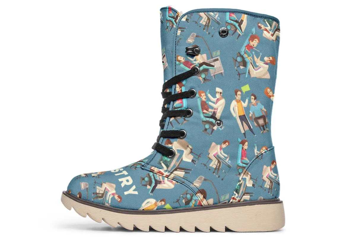 Dentistry Pattern Polar Vibe Boots