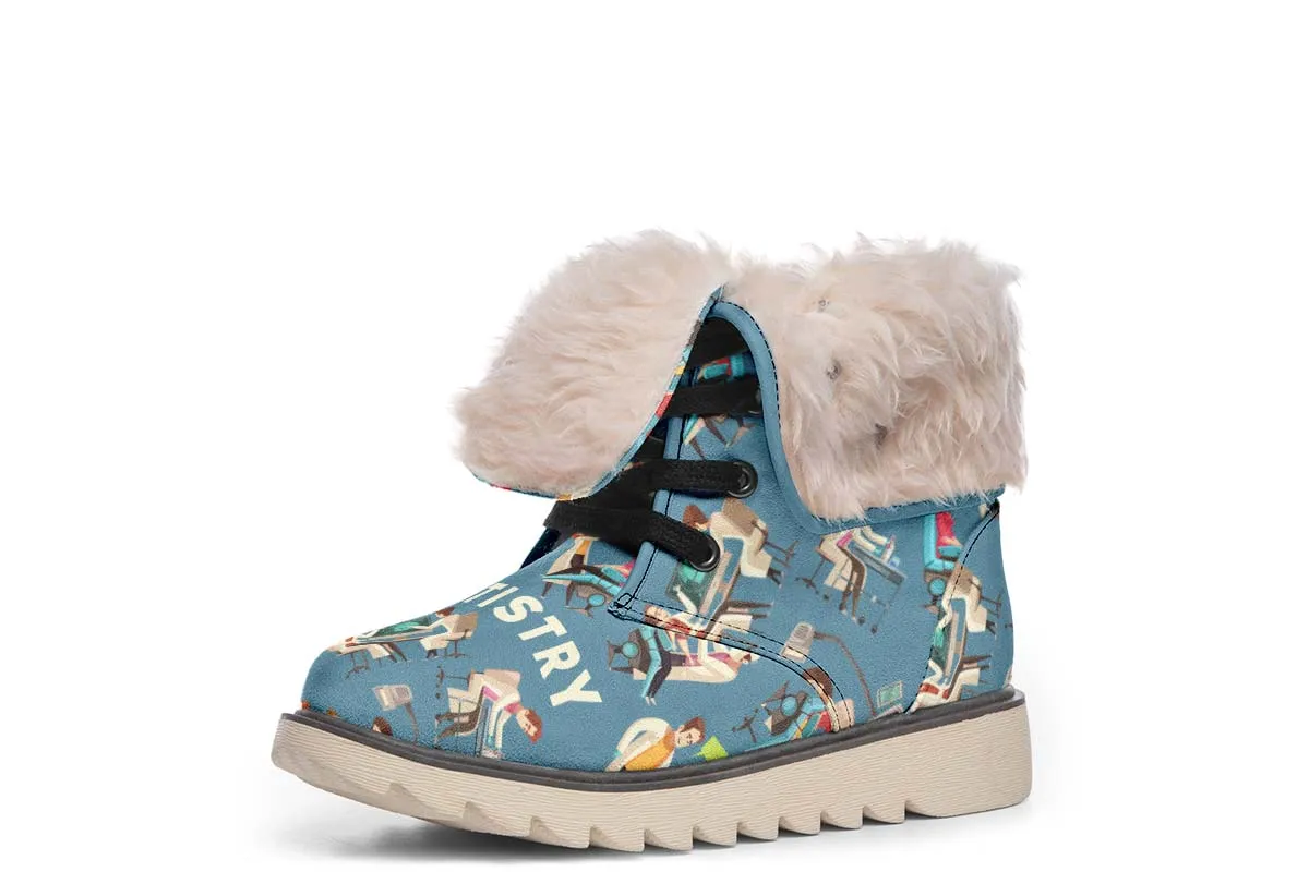 Dentistry Pattern Polar Vibe Boots