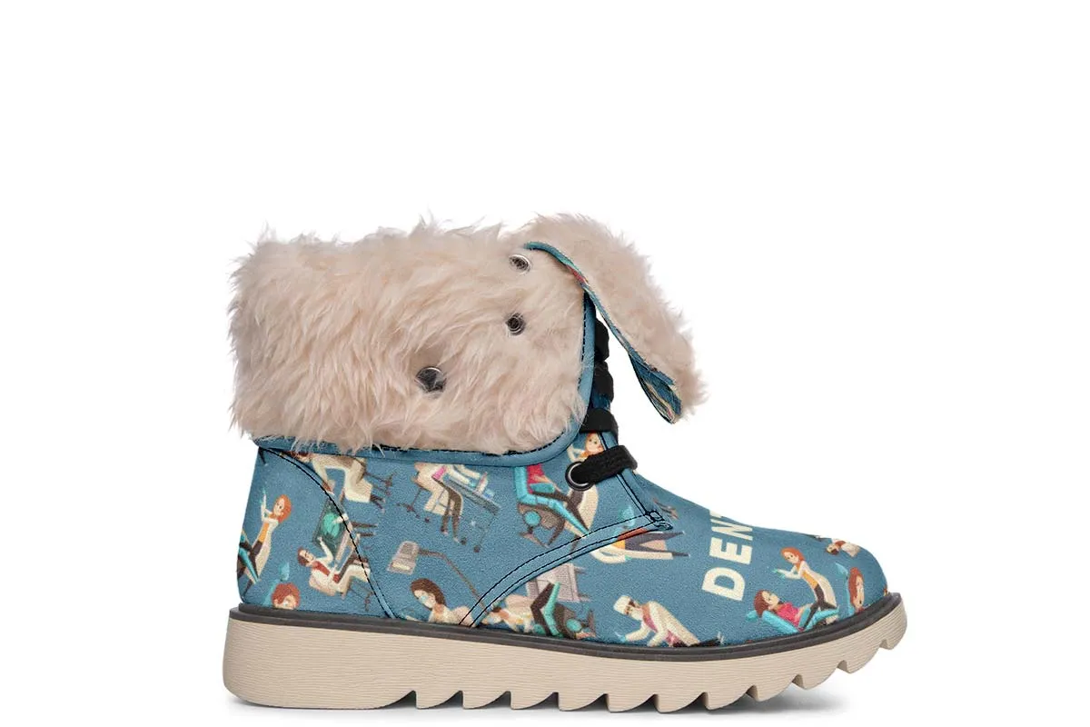 Dentistry Pattern Polar Vibe Boots