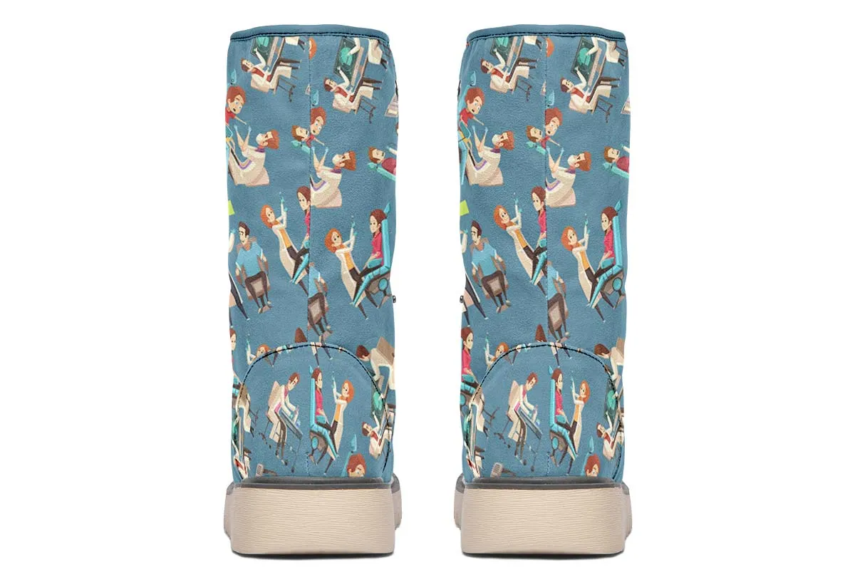Dentistry Pattern Polar Vibe Boots