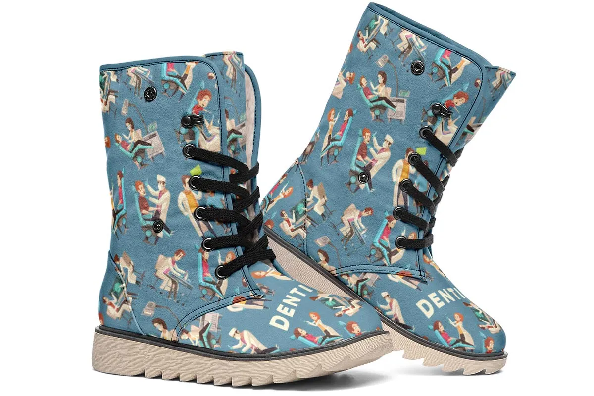 Dentistry Pattern Polar Vibe Boots