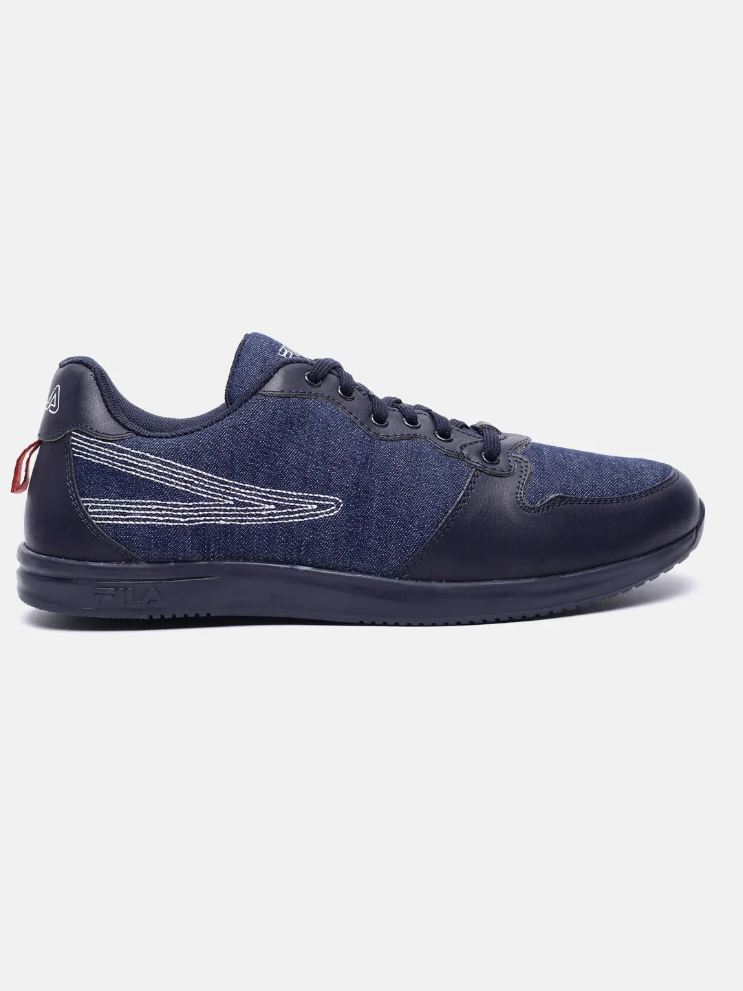 Fila White Attao Denim Men's Sneaker