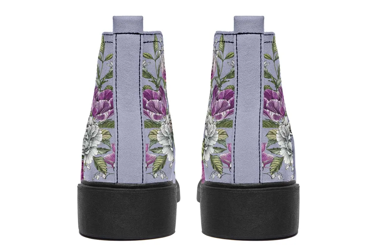 Floral Dachshund Neat Vibe Boots