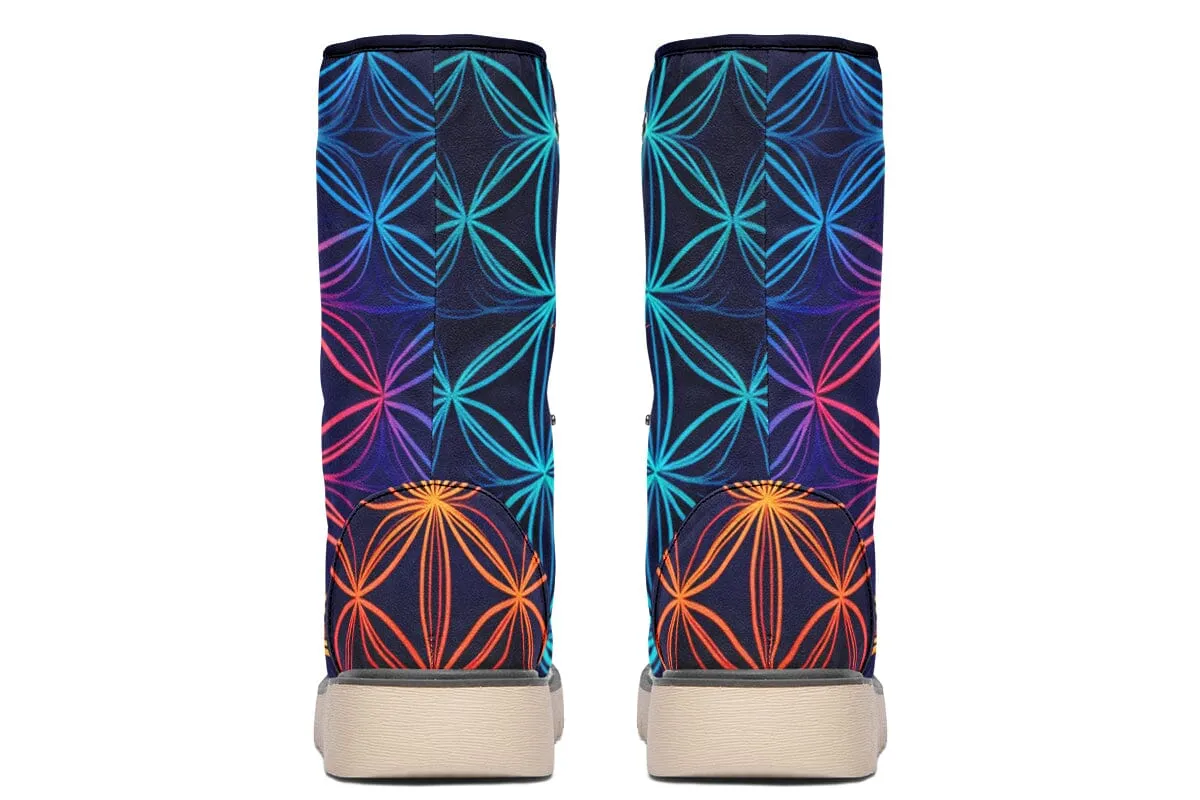 Flower Of Life Moon Boots