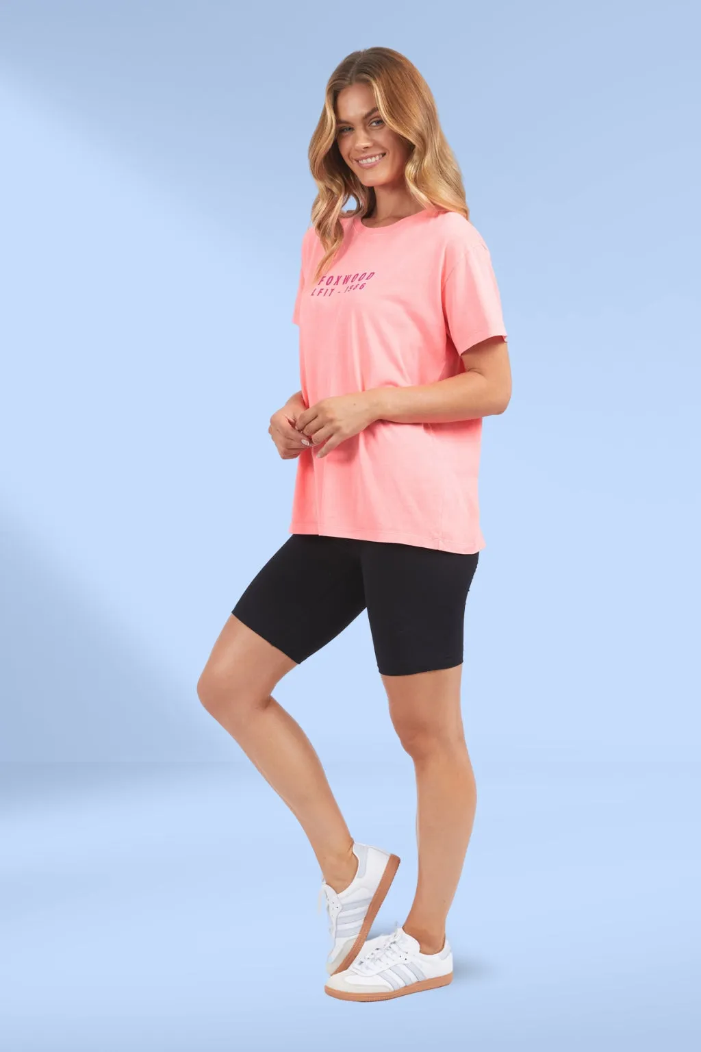 Foxwood Authentic Tee Neon Pink
