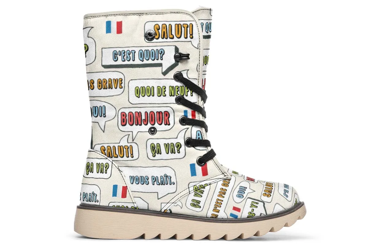 French Phrases Polar Vibe Boots