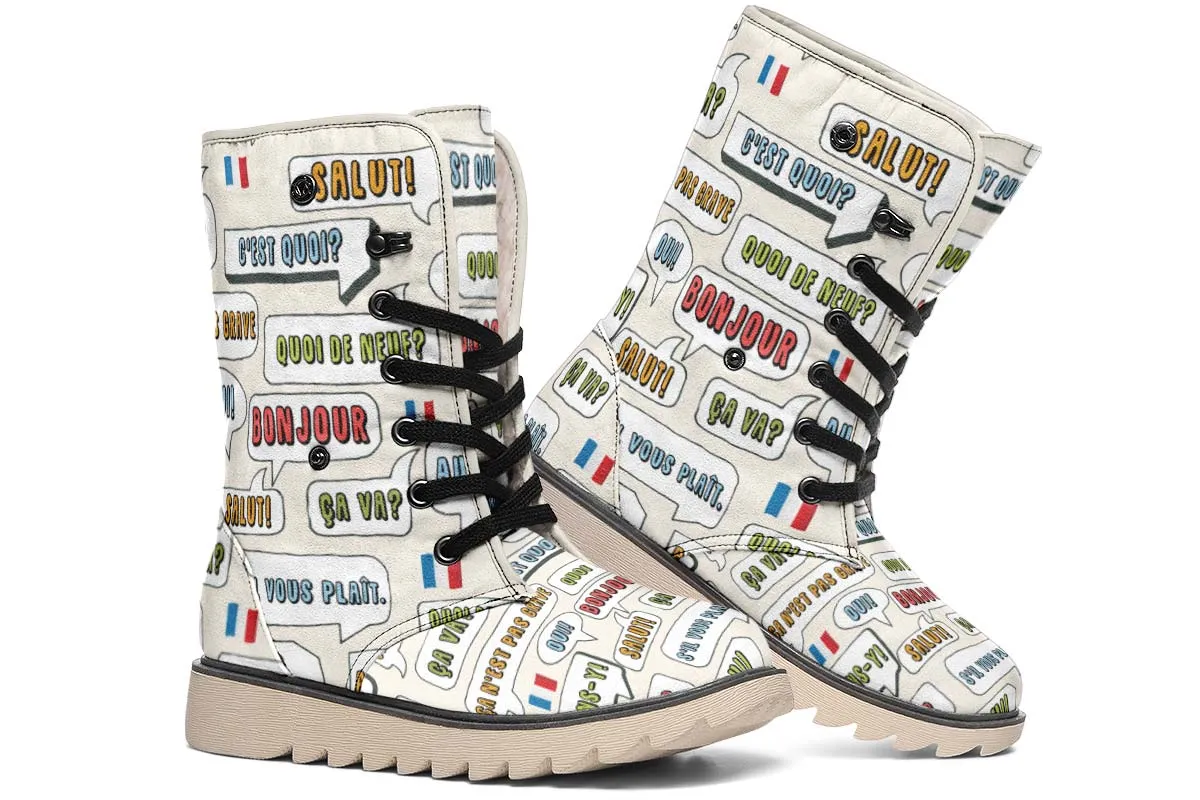 French Phrases Polar Vibe Boots