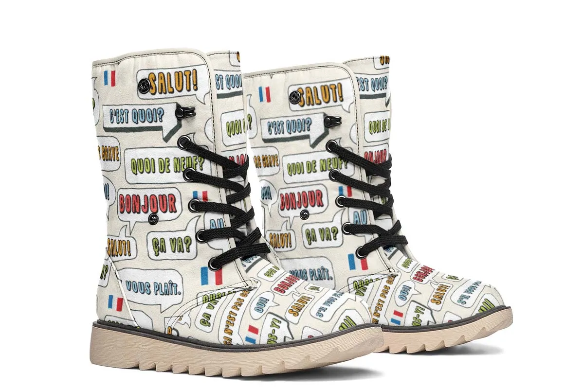 French Phrases Polar Vibe Boots