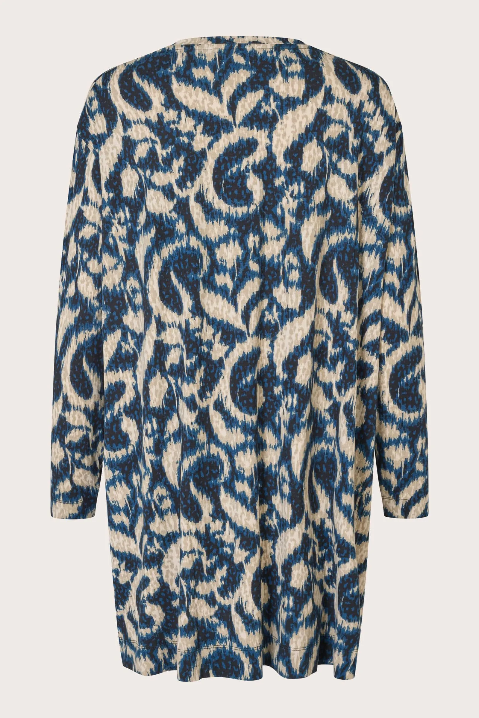 Gael Printed Jersey Tunic - Moonlit Ocean