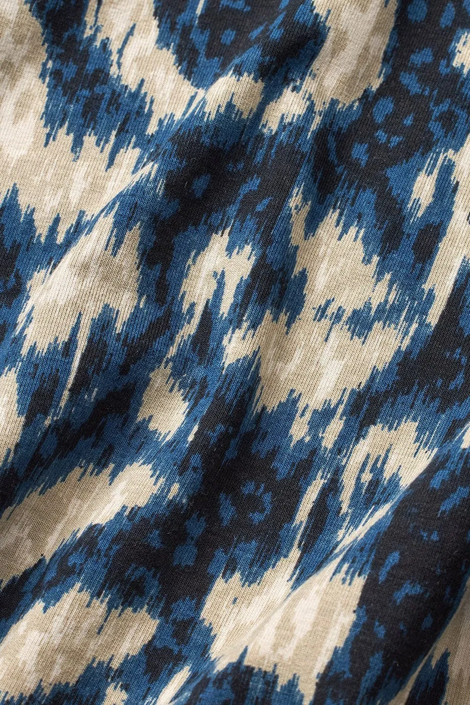 Gael Printed Jersey Tunic - Moonlit Ocean