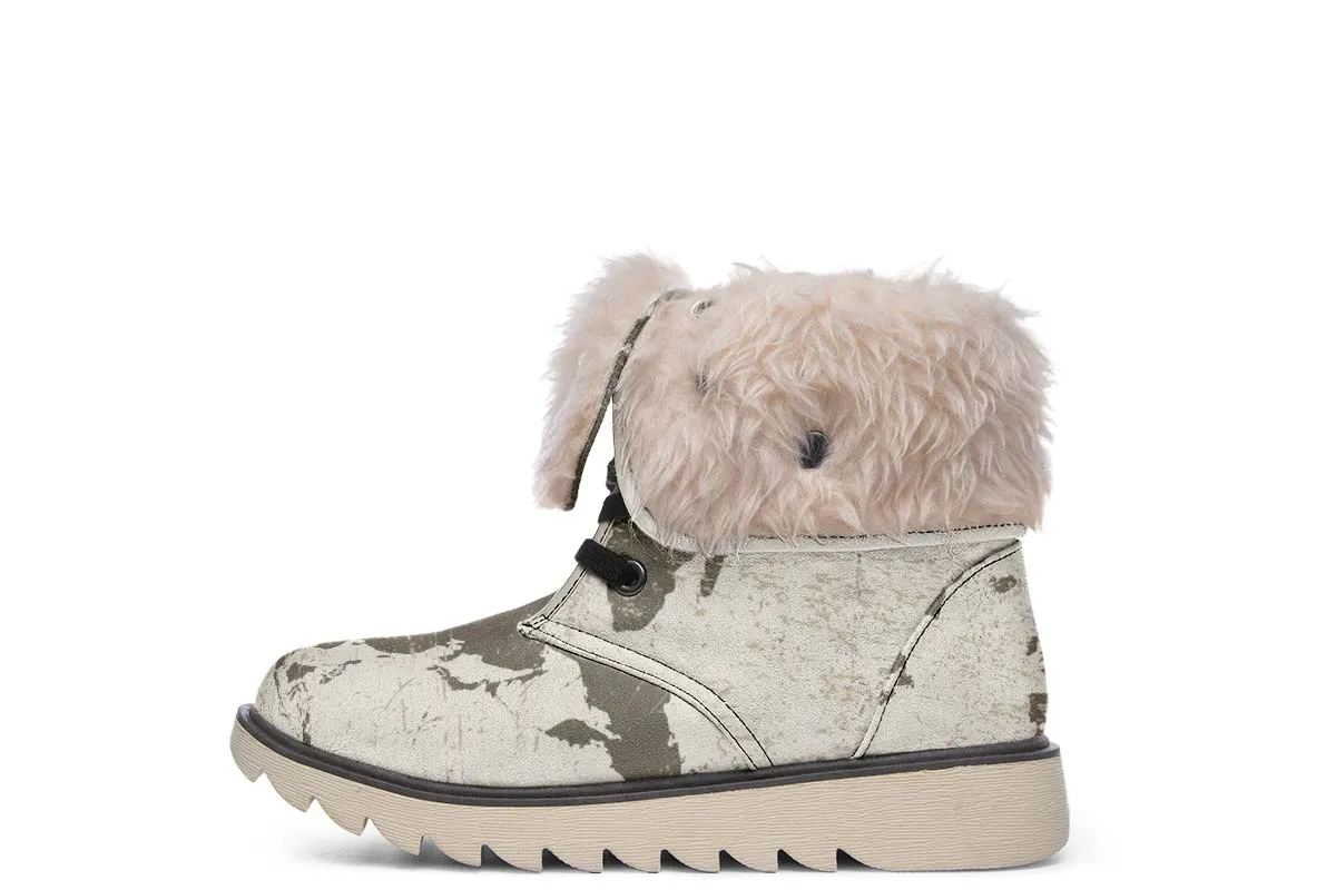 Geography Map Polar Vibe Boots