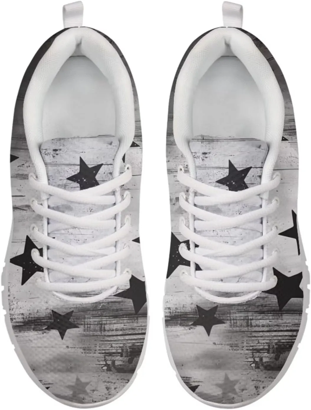 GIFTPUZZ Unisex Outdoor Trainers Sneaker and Walking Shoes Women Men Independence Day Party Shoes Size 39-48