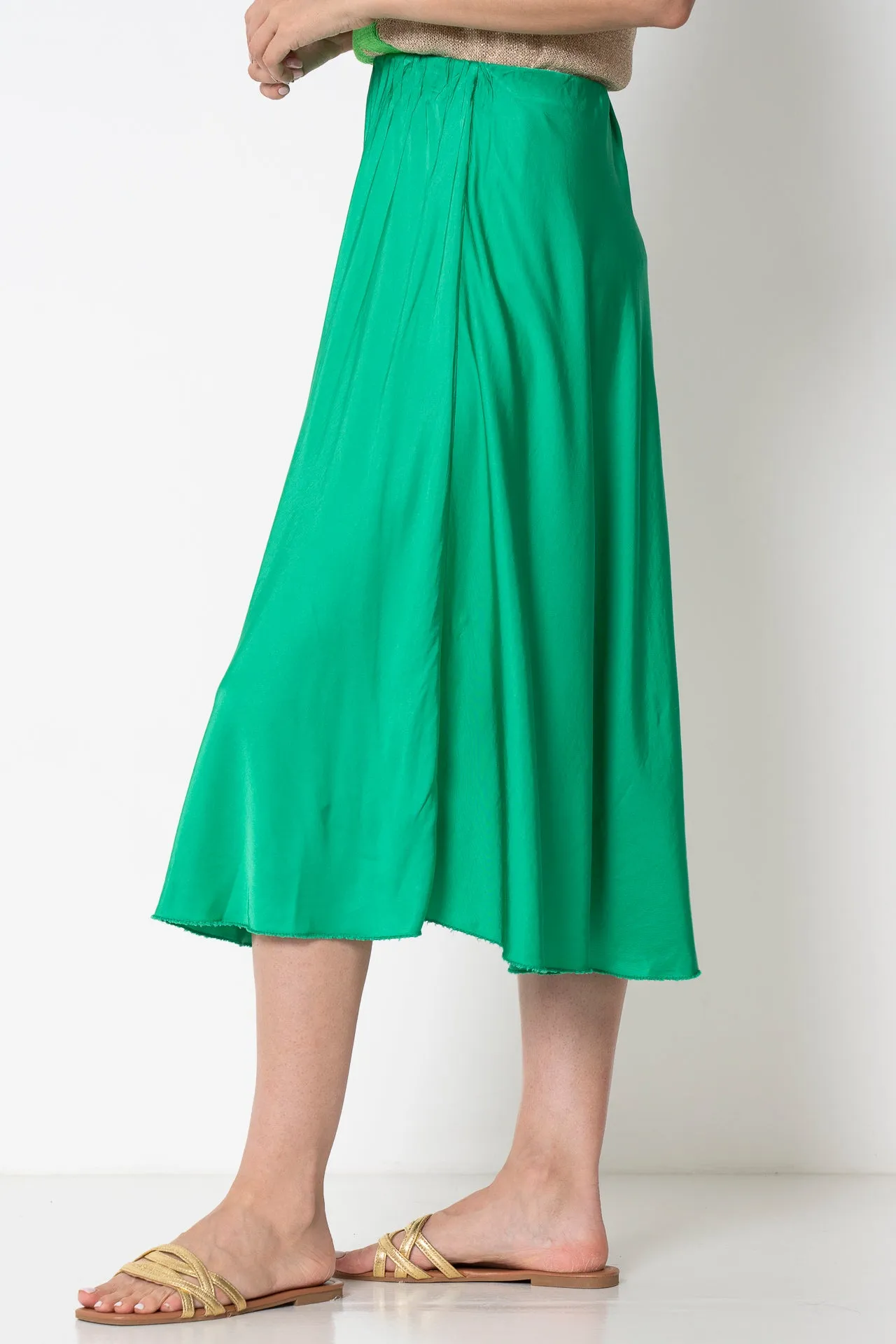 Green Rashieda Skirt