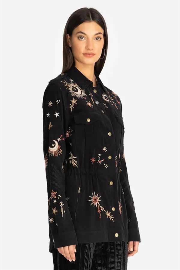 JOHNNY WAS TELESTO DRAWSTRING CINCHED JACKET