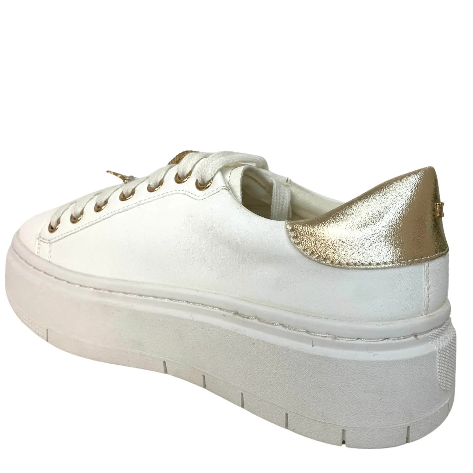 Kate Appleby Demb Classic Brooch Sneakers - White