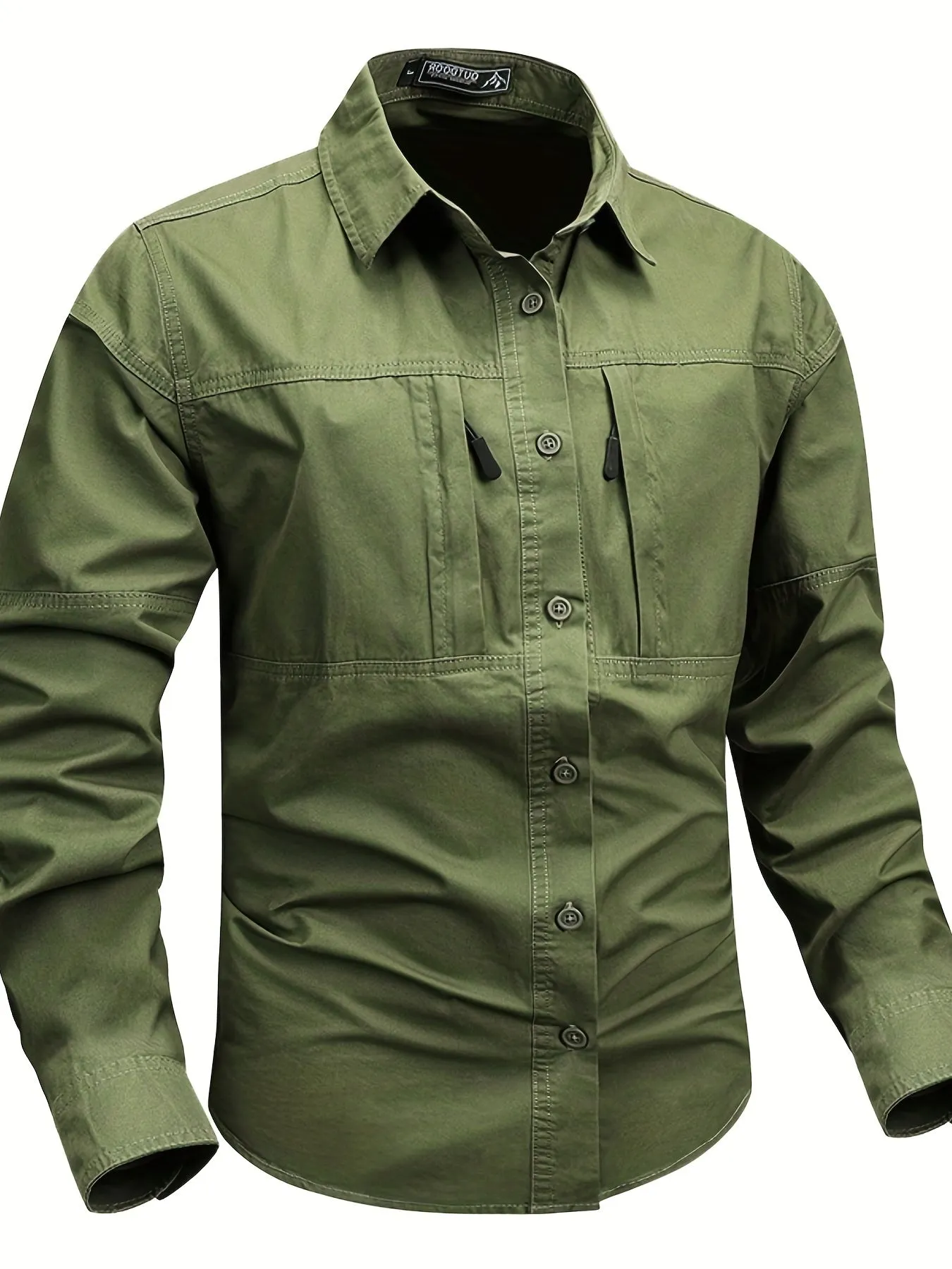 KYRON | Cargo-Style Shirt with Zip Pocket