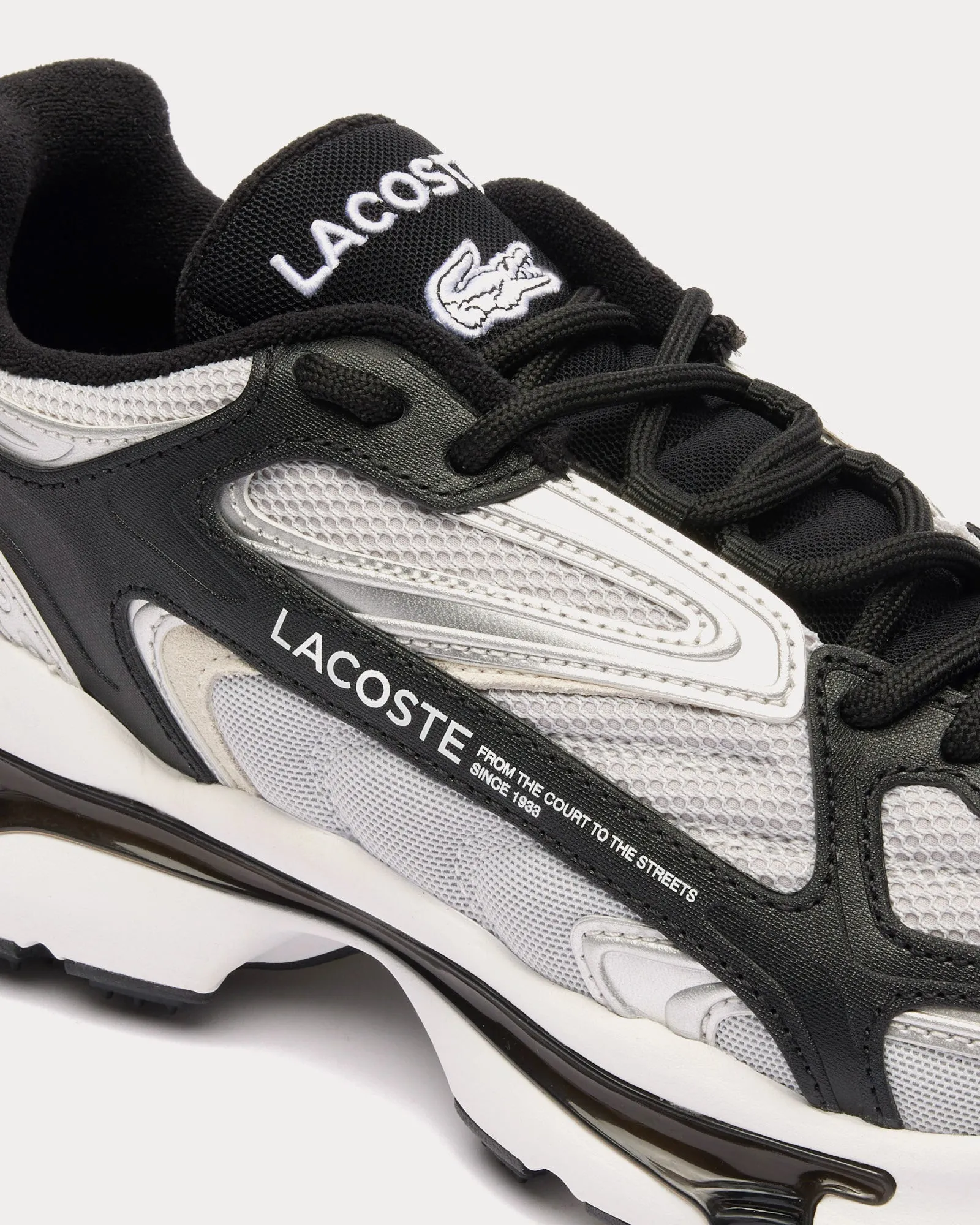 L003 2K24 Black / Grey / Silver Low Top Sneakers
