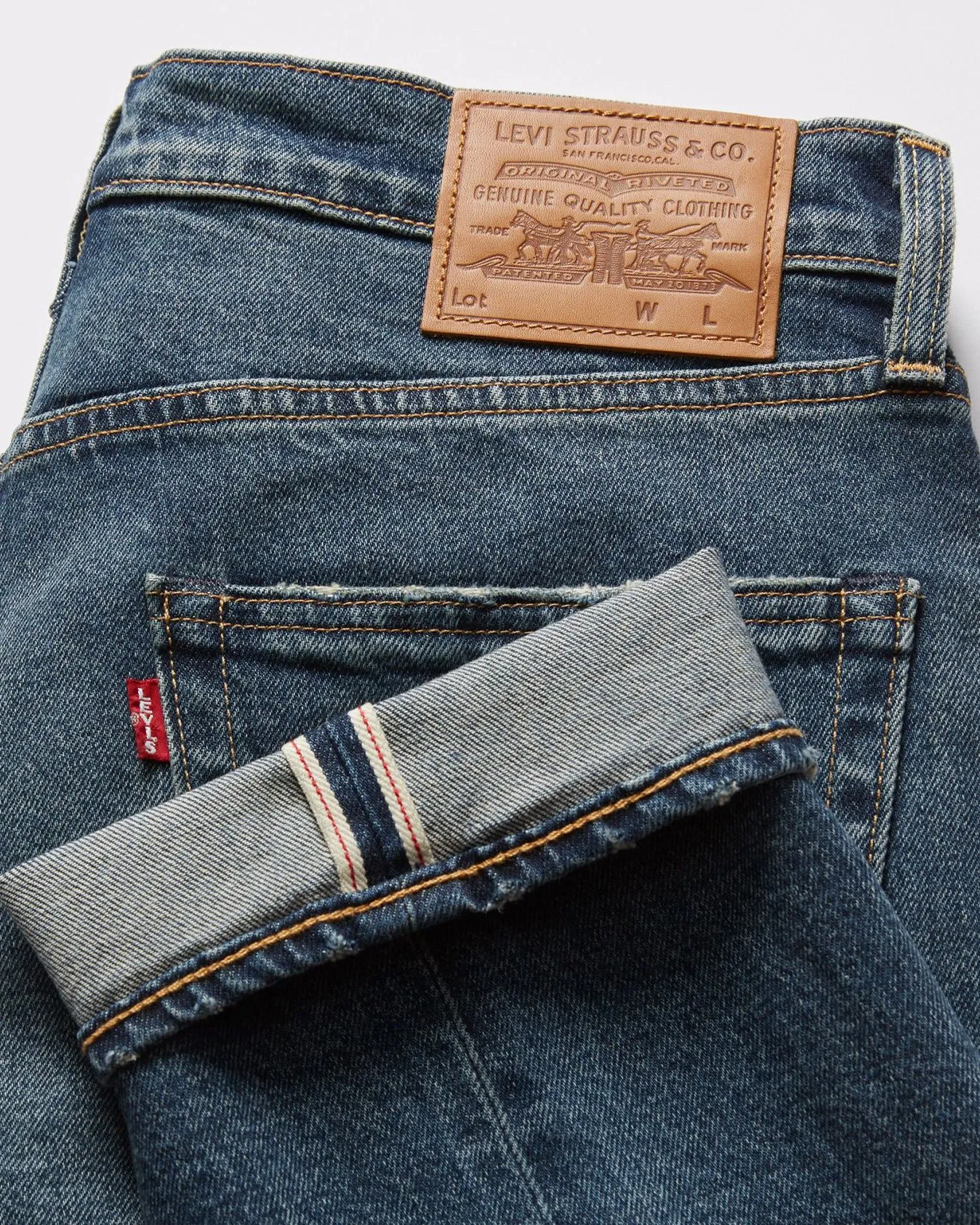 Levi's® 502 Selvedge Regular Tapered Mens Jeans - Been There
