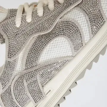 Lonza Leather Carmel Sequins Sneakers