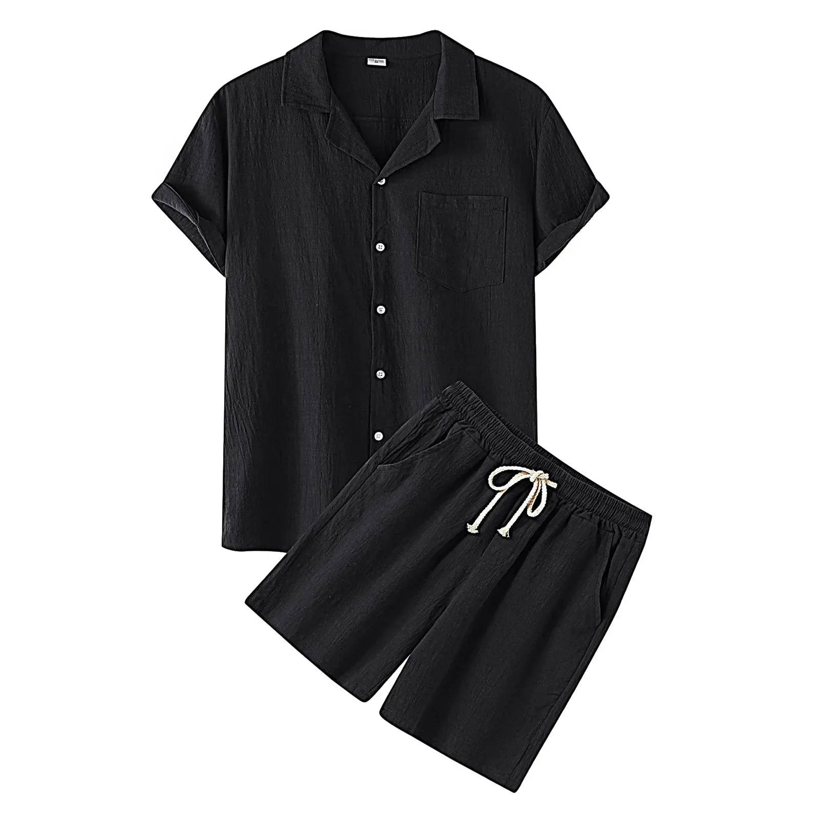 Madri Capri Beach Shirt & Shorts Set
